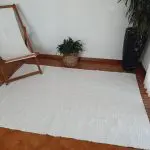 Pure White Rug - 100x150cm - Ring Line Rug
