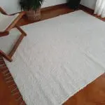 Pure White Rug - 100x150cm - Ring Line Rug