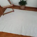 Pure White Rug - 100x150cm - Ring Line Rug