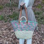 Colorful Basket Bag