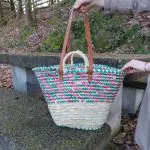 Colorful Basket Bag