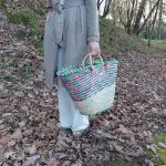 Colorful Basket Bag