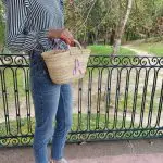 Personalized Basket Bag