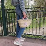 Personalized Basket Bag