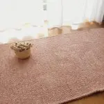 Small Pastel Pink Rug - 60x110cm - Ring Line Rug