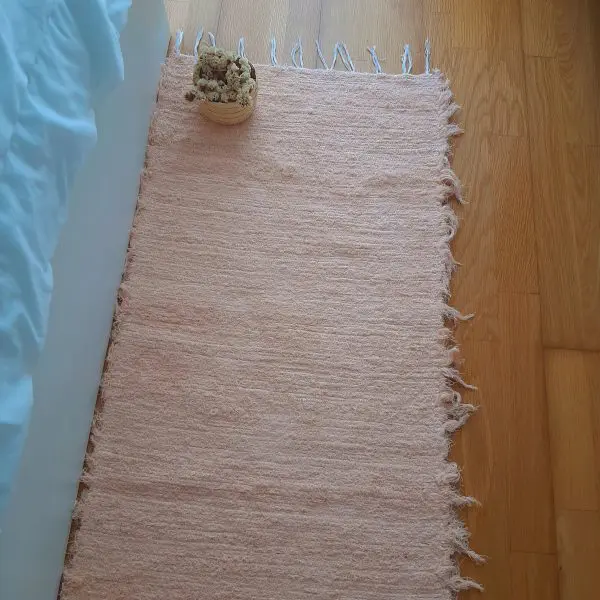 Runner Rug Light Peach Rug - 50x200cm - Soft Rug