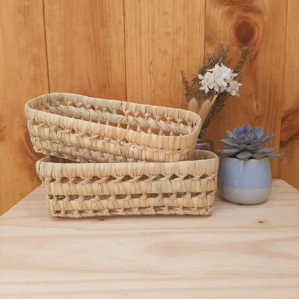 Rectangle Palm Basket