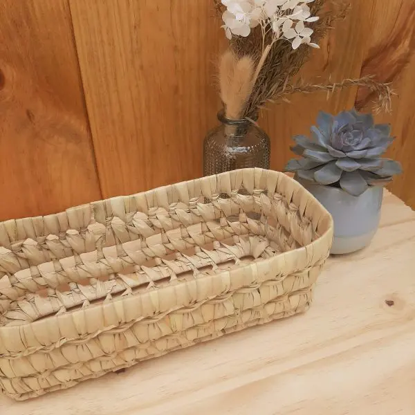Rectangle Palm Basket
