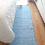 Runner Blue Rug - 50x200cm - Soft Rug