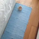 Runner Blue Rug - 50x200cm - Soft Rug