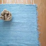 Runner Blue Rug - 50x200cm - Soft Rug