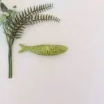 Ceramic Glazed Sardines With Colorful Spots