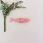 Ceramic Glazed Sardines With Colorful Spots