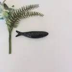 Ceramic Glazed Sardines With Colorful Spots