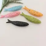 Ceramic Glazed Sardines With Colorful Spots