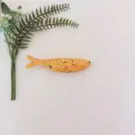 Ceramic Glazed Sardines With Colorful Spots