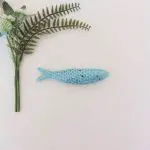 Ceramic Glazed Sardines With Colorful Spots