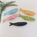 Ceramic Glazed Sardines With Colorful Spots