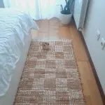 Medium Camel White Rug - 70x140cm - Soft Rug