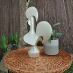 Pearl Portuguese Rooster – 40cm