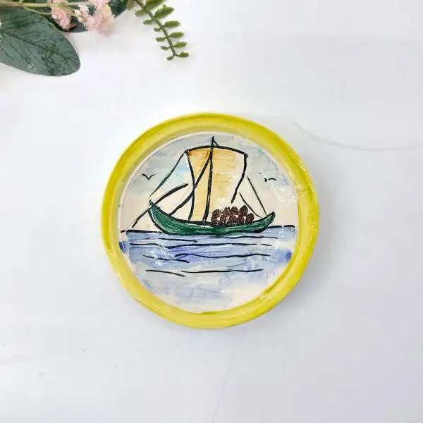 Decorative Plate 11,5cm - Costal Decor