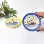 Decorative Plate 11,5cm - Costal Decor