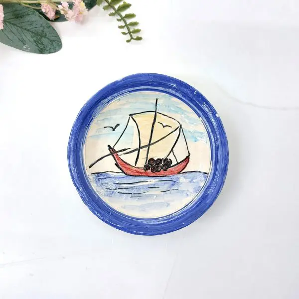 Decorative Plate 11,5cm - Costal Decor
