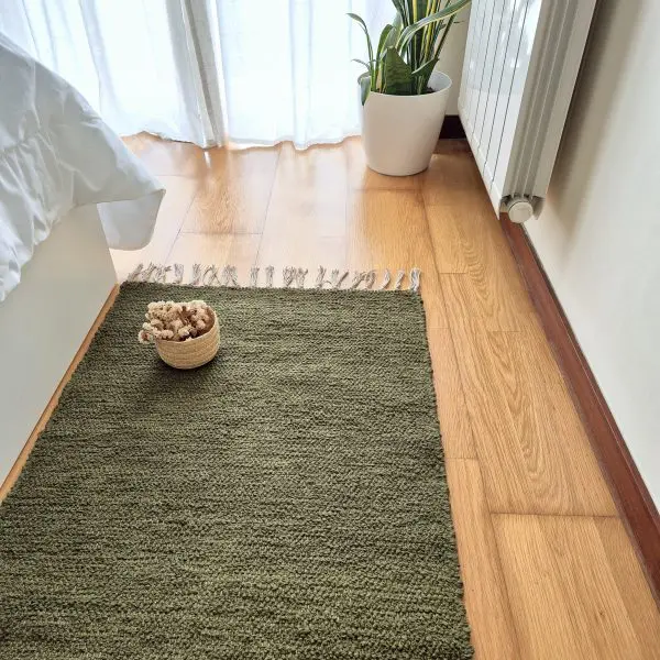 Runner Rug Olive Green - 60x200cm - Ring Line Rug