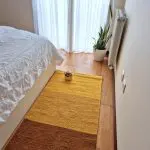 Medium Yellow Rug - 70x140cm - Ring Line Rug