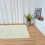 Large Cream de Mint - 150x200cm - Knotted Rug