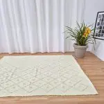 Large Cream de Mint - 150x200cm - Knotted Rug