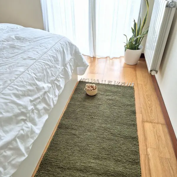 Runner Rug Olive Green - 60x200cm - Ring Line Rug