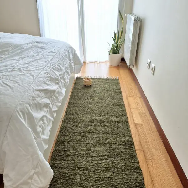 Runner Rug Olive Green - 60x200cm - Ring Line Rug