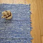 Runner Rug Blue White Rug - Soft Rug