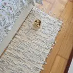 Runner Rug Cream Blue Orange - 50x200cm - Soft Rug
