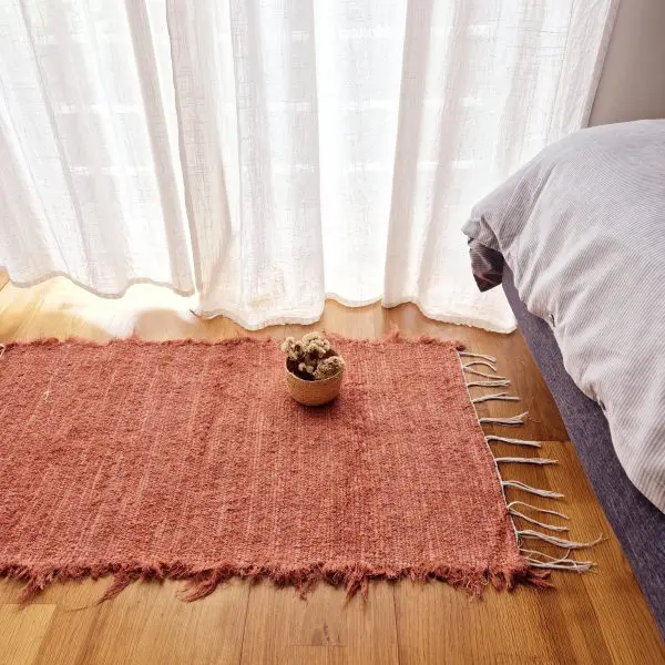 Small Rouge Pink Rug - 50x100cm - Soft Rug