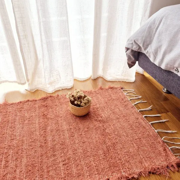 Small Rouge Pink Rug - 50x100cm - Soft Rug
