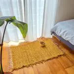 Small Dark Yellow Rug - 50x100cm - Soft Rug