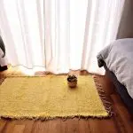 Small Light Yellow Rug - 50x100cm - Soft Rug