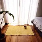 Small Light Yellow Rug - 50x100cm - Soft Rug