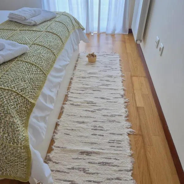 Runner Rug Cream Taupe Rug - 50x200cm - Soft Rug