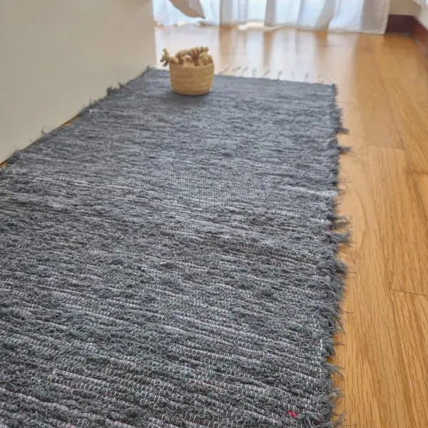 Rug Runner Gunmetal Grey - 50x200cm - Soft Rug