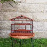 Wooden Bird House Brown