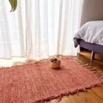 Small Rouge Pink Rug - 50x100cm - Soft Rug