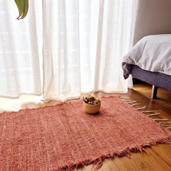 Small Rouge Pink Rug - 50x100cm - Soft Rug