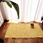 Small Light Yellow Rug - 50x100cm - Soft Rug
