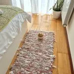 Runner Rug Taupe Terracotta White - 50x200cm - Soft Rug
