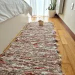Runner Rug Taupe Terracotta White - 50x200cm - Soft Rug