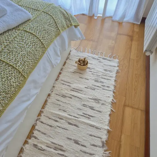 Runner Rug Cream Taupe Rug - 50x200cm - Soft Rug