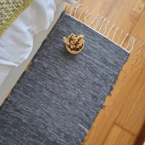 Rug Runner Gunmetal Grey - 50x200cm - Soft Rug